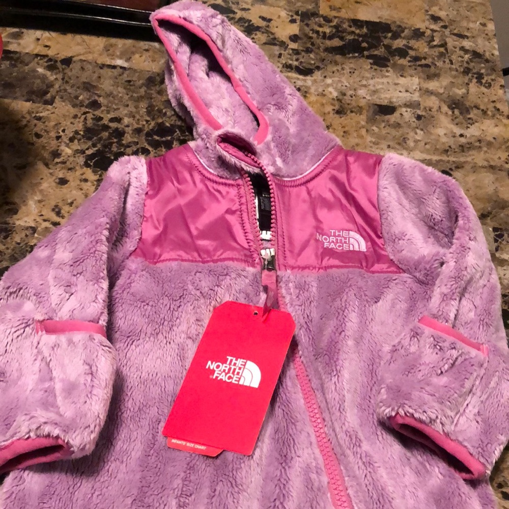 Baby girl authentic Northface Snowsuit